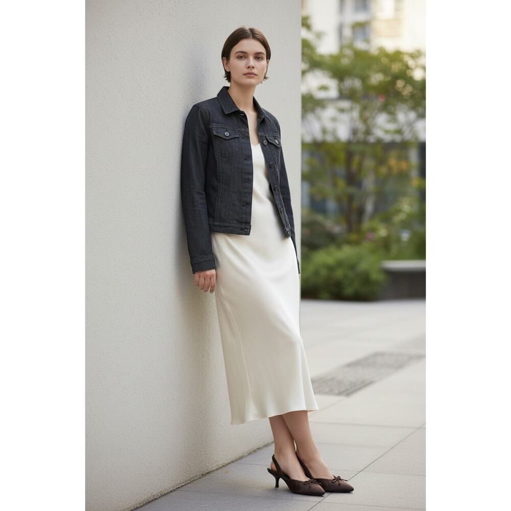 BANANA REPUBLIC  XS Denim Blue Jean Jacket Dark Wash